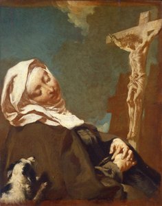 Heilige Margareta von Cortona von Giovanni Battista Piazzetta