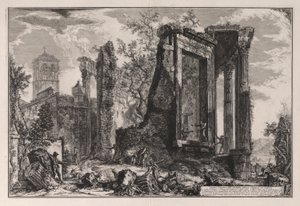 Altra Veduta del Tempio della Sibilla in Tivoli, aus Vedute di Roma von Giovanni Battista Piranesi