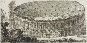Amphitheater von Verona, Platte 25 aus Einige Ansichten von Triumphbögen und anderen Denkmälern