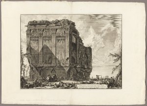 Antiker Tempel, allgemein als Tempel der Gesundheit bekannt, an der Via d