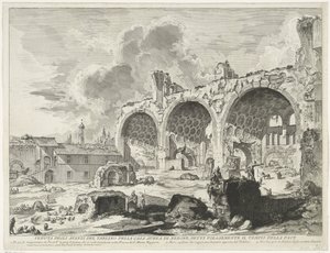 Basilika von Maxentius in Rom von Giovanni Battista Piranesi