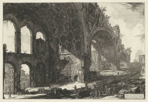Basilika von Maxentius in Rom von Giovanni Battista Piranesi