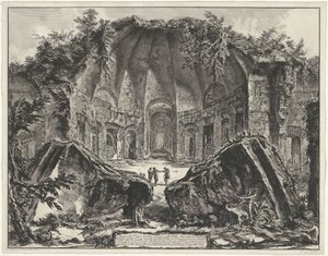 Canopus in der Villa Adriana in Tivoli von Giovanni Battista Piranesi