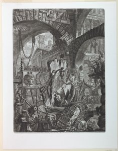 Carceri-Serie Platte II von Giovanni Battista Piranesi