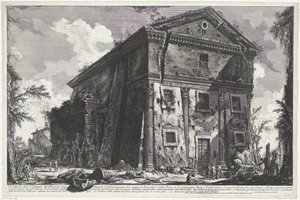 Chiesa di Sant’Urbano in Rom von Giovanni Battista Piranesi
