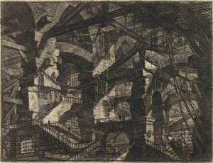 Aus der Serie Die imaginären Gefängnisse von Giovanni Battista Piranesi