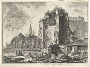 Ansichten von Rom, der Campagna, etc. (122 Blätter) (Vedute di Roma disegnate ed incise da Giambattista Piranesi architetto)