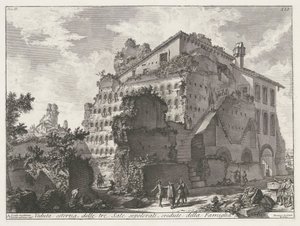 Graftombe der Familie von Kaiser Augustus von Giovanni Battista Piranesi