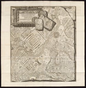 Ichnographia des Marsfeldes der antiken Stadt