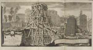 Giovanni Battista Piranesi, Mitglied der Königlichen Gesellschaft der Altertumsforscher, Das Marsfeld des antiken Rom