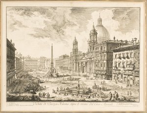 Piazza Navona, Platte aus 