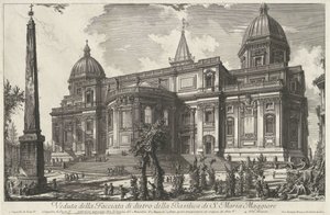 Santa Maria Maggiore in Rom von Giovanni Battista Piranesi