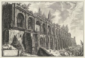 Tempel des Hercules Victor in Tivoli von Giovanni Battista Piranesi