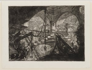 Der Bogen mit dem Muschelornament von Giovanni Battista Piranesi