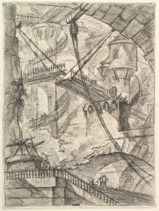 Die Zugbrücke, aus Carceri d