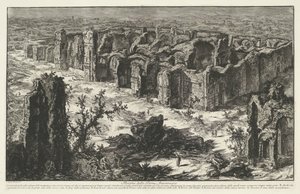 Thermen von Caracalla in Rom von Giovanni Battista Piranesi