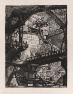 Titelplatte, Platte 1 aus Carceri d