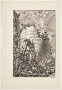 Grabkammern der alten Römer, in Rom und außerhalb der Stadt von Giovanni Battista Piranesi