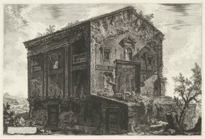 Grabmal von Aspasia Annia Regilla in Rom von Giovanni Battista Piranesi