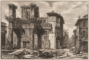 Ansichten von Rom: Forum von Nerva von Giovanni Battista Piranesi