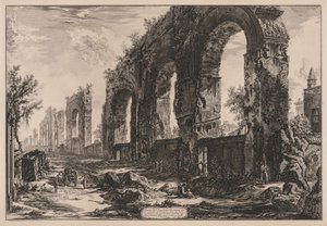 Ansichten von Rom: Das Aquädukt von Nero