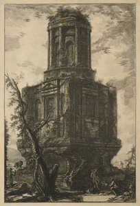 Ansichten von Rom: Das Grab, genannt La Connocchia, 1776 von Giovanni Battista Piranesi
