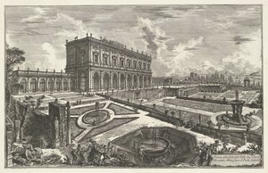 Villa Albani in Rom von Giovanni Battista Piranesi