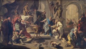 Hannibal schwört ewige Feindschaft gegen die Römer, ca. 1723 von Giovanni Battista Pittoni
