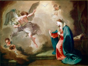 Die Verkündigung von Giovanni Battista Pittoni