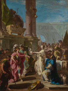 Das Opfer der Polyxena von Giovanni Battista Pittoni