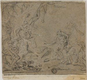 Die Familie des Darius vor Alexander von Giovanni Battista Pittoni the Younger