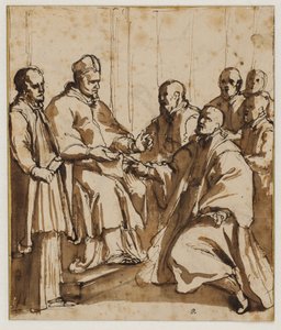 Papst Paul V. erlässt die Bulle "Universi agri domini" von 1612 von Giovanni Battista Ricci