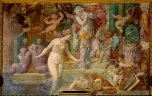Schule von Fontainebleau: Venus am Brunnen