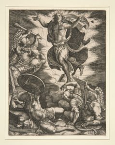 Die Auferstehung von Giovanni Battista Scultori