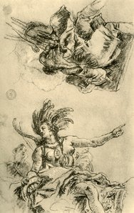 Amerika, 1753, 1928 von Giovanni Battista Tiepolo