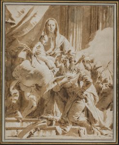 Madonna mit Kind und den Heiligen Antonius von Padua und Katharina von Alexandria