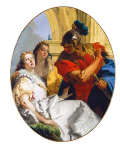 Szene aus der antiken Geschichte, ca. 1750 von Giovanni Battista Tiepolo