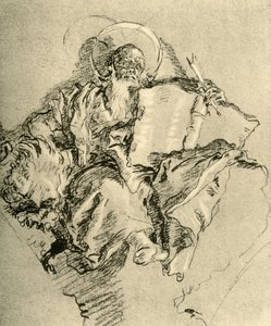 St. Markus, 1743, 1928 von Giovanni Battista Tiepolo