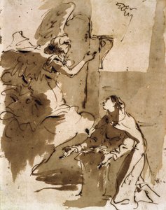 Die Verkündigung von Giovanni Battista Tiepolo