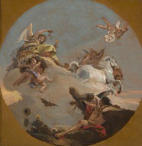 Der Wagen der Aurora, ca. 1734