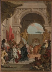 Die Investitur von Bischof Harold als Herzog von Franken von Giovanni Battista Tiepolo