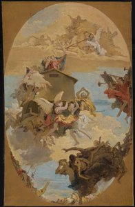 Das Wunder des Heiligen Hauses von Loreto von Giovanni Battista Tiepolo