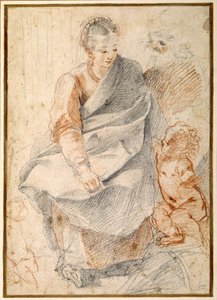 Die Heilige Familie von Giovanni Battista Vanni
