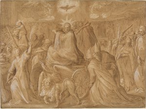 Der Triumph Christi von Giovanni Battista della Rovere
