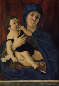 Maria mit dem Kind von Giovanni Bellini