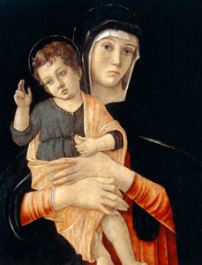 Madonna mit Kind, 1475-1480 von Giovanni Bellini
