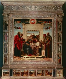 Pesaro-Altarbild (Detail) von Giovanni Bellini