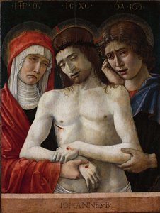 Pietà, ca. 1455 von Giovanni Bellini