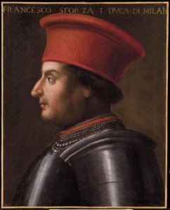 Porträt von Francesco Sforza von Giovanni Bellini
