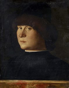 Porträt eines jungen Mannes von Giovanni Bellini